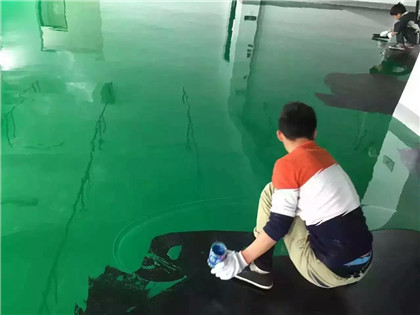 鹿寨下面给你一份环氧地坪漆施工的完整流程